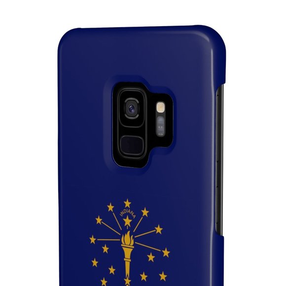 Indiana State Flag Phone Case - Picture 6 of 8